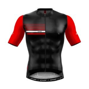 maillot-ete-ekoi-linea-ltd-noir-rouge_1800x1800.jpg Summer Jersey Ekoi Aero Line BlackRed
